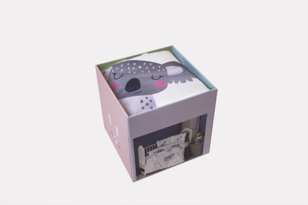 Комплект Карвен (детское постельное белье) 3D Digital сатин D 039 Koala