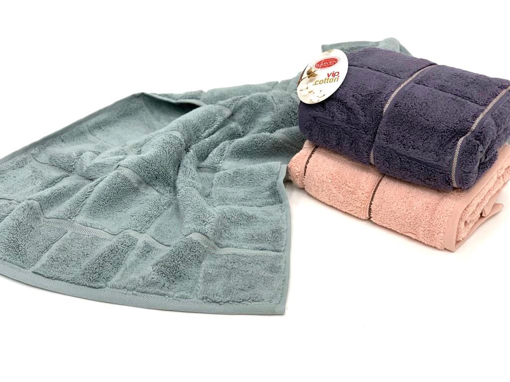 Набор полотенец Карвен Micro Cotton Premium "KARE-2" 50*90 3шт.  махра  НS 972