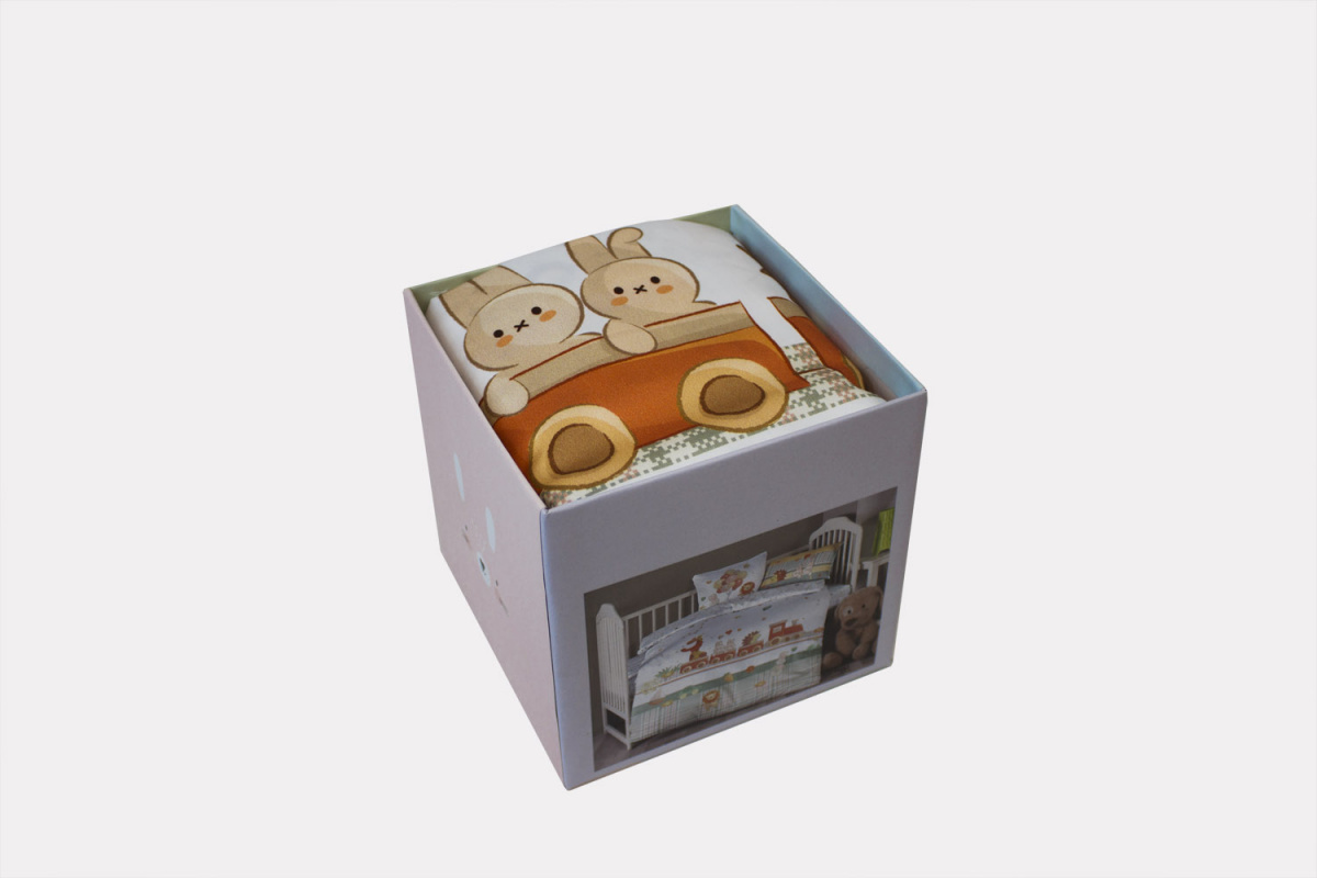 Комплект Карвен (детское постельное белье) 3D Digital сатин D 039 TOYS